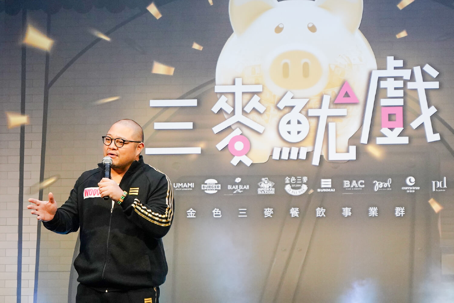 金色三麥董事長葉冠廷以「做自己的HERO，當團隊的BUFF」勉勵全體夥伴。